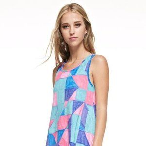 Geo- Print Dress